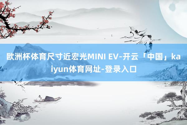 欧洲杯体育尺寸近宏光MINI EV-开云「中国」kaiyun体育网址-登录入口